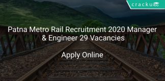 Patna Metro Rail Recruitment 2020 Manager & Engineer 29 Vacancies