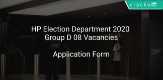 HP Election Department 2020 Group D 08 Vacancies