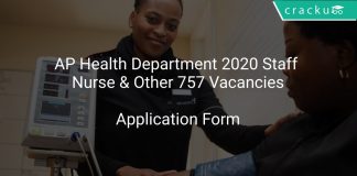 AP Health Department 2020 Staff Nurse & Other 757 Vacancies