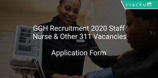 GGH Recruitment 2020 Staff Nurse & Other 311 Vacancies