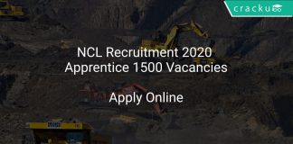 NCL Recruitment 2020 Apprentice 1500 Vacancies