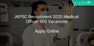 JKPSC Recruitment 2020 Medical Officer 900 Vacancies