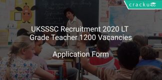 UKSSSC Recruitment 2020 LT Grade Teacher 1200 Vacancies