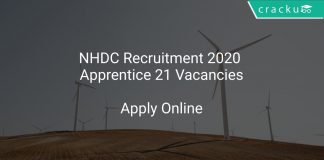 NHDC Recruitment 2020 Apprentice 21 Vacancies