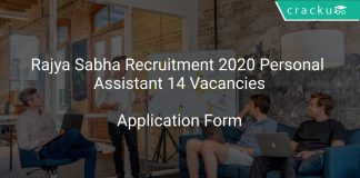 Rajya Sabha Recruitment 2020 Personal Assistant 14 Vacancies