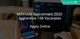 MIDHANI Recruitment 2020 Apprentice 158 Vacancies