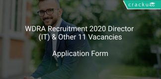 WDRA Recruitment 2020 Director (IT) & Other 11 Vacancies