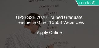 UPSESSB Recruitment 2020 Trained Graduate Teacher & Other 15508 Vacancies