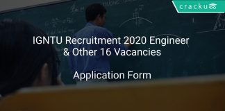 IGNTU Recruitment 2020 Engineer & Other 16 Vacancies