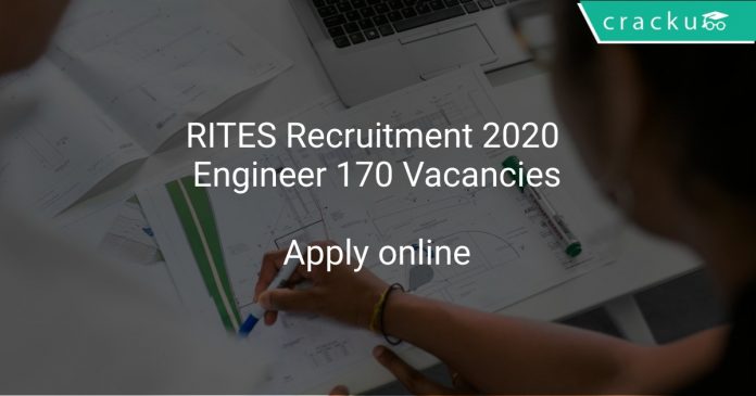 RITES Recruitment 2020 Engineer 170 Vacancies