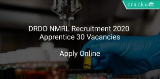 DRDO NMRL Recruitment 2020 Apprentice 30 Vacancies