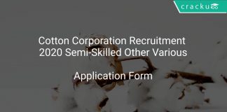 Cotton Corporation Recruitment 2020 Semi-Skilled Other Various