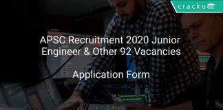 APSC Recruitment 2020 Junior Engineer & Other 92 Vacancies