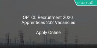 OPTCL Recruitment 2020 Apprentices 232 Vacancies