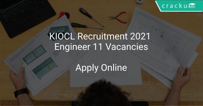 KIOCL Recruitment 2021 Engineer 11 Vacancies