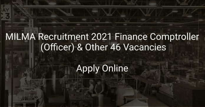 MILMA Recruitment 2021 Finance Comptroller (Officer) & Other 46 Vacancies