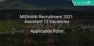 MIDHANI Recruitment 2021 Assistant 12 Vacancies