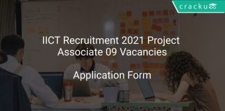 IICT Recruitment 2021 Project Associate 09 Vacancies