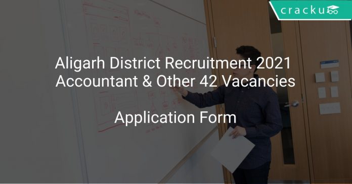 Aligarh District Recruitment 2021 Accountant & Other 42 Vacancies