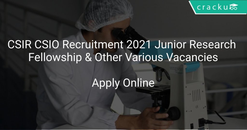 junior research fellowship in csir laboratories