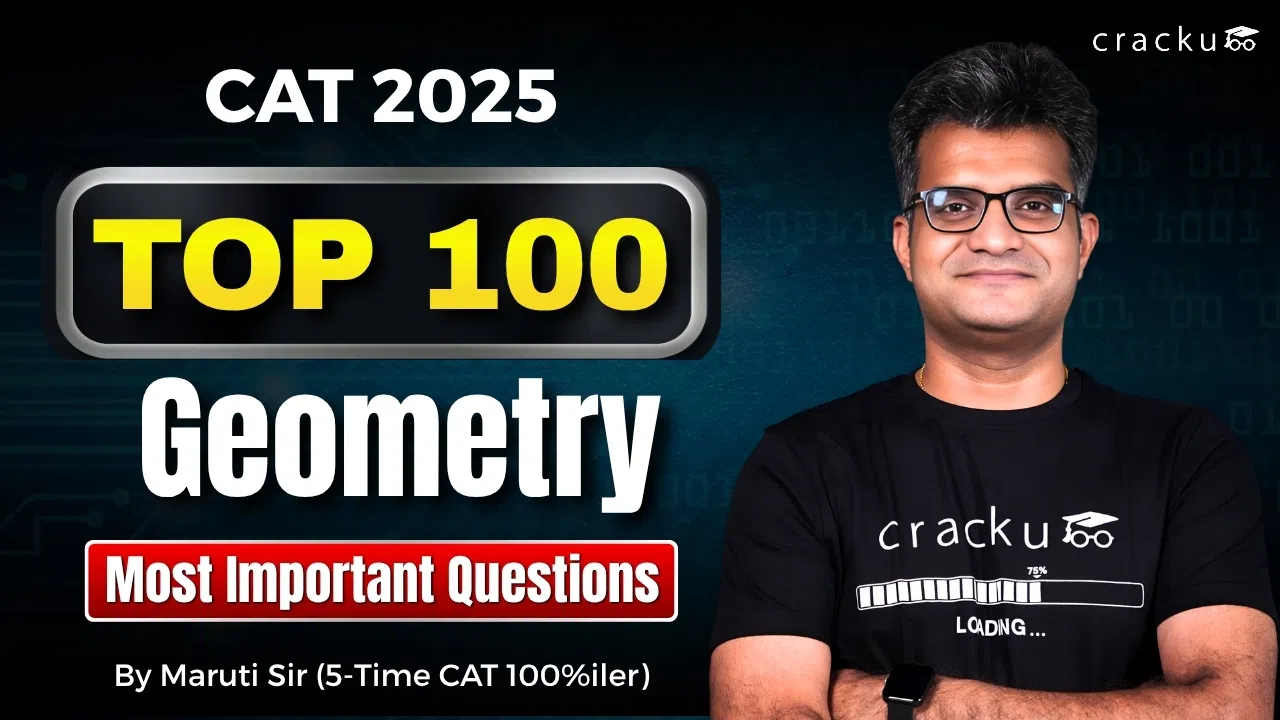 100+ Most Important Geometry Questions for CAT 2025