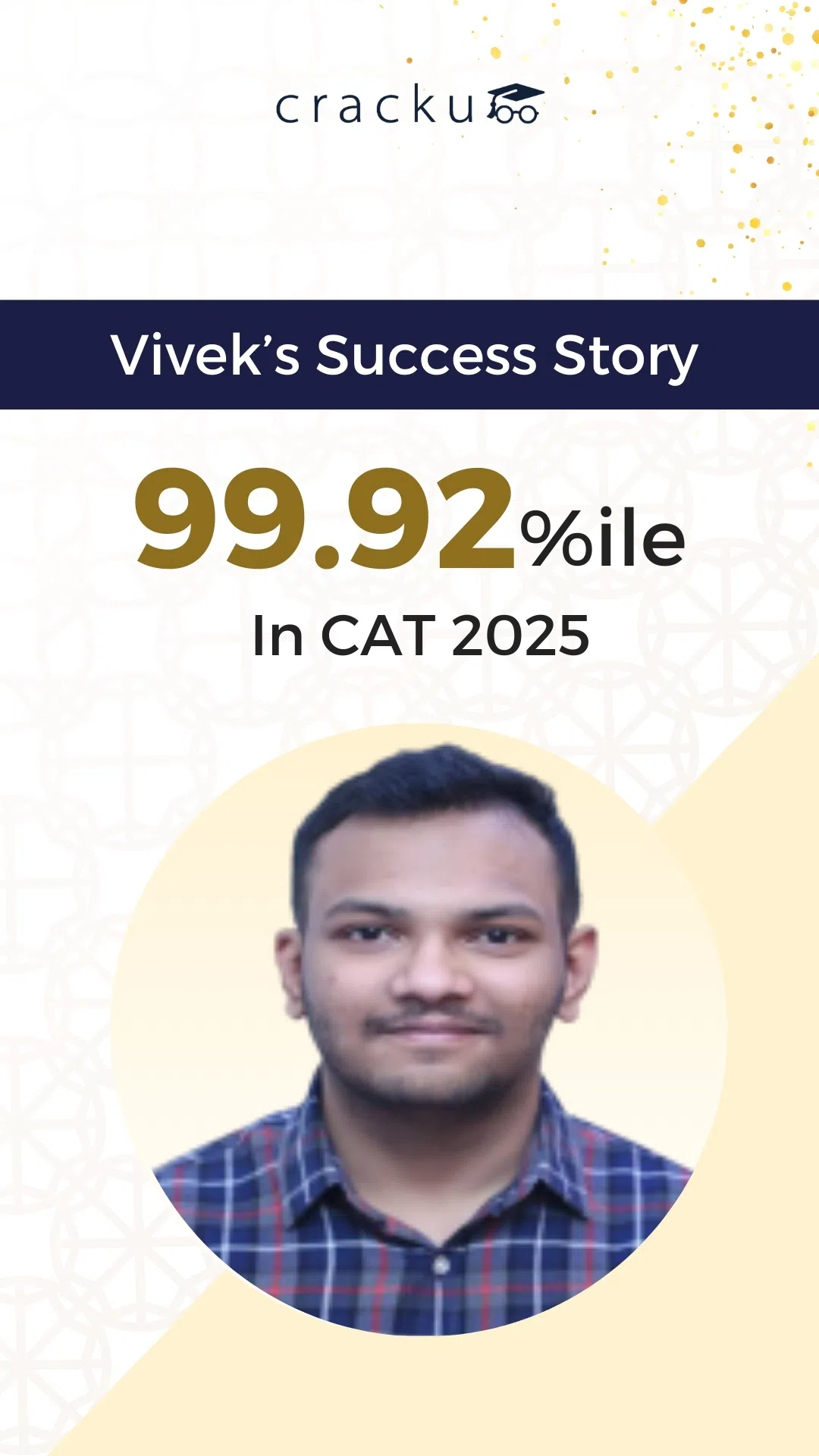 Cracku CAT Topper Testimonial Video