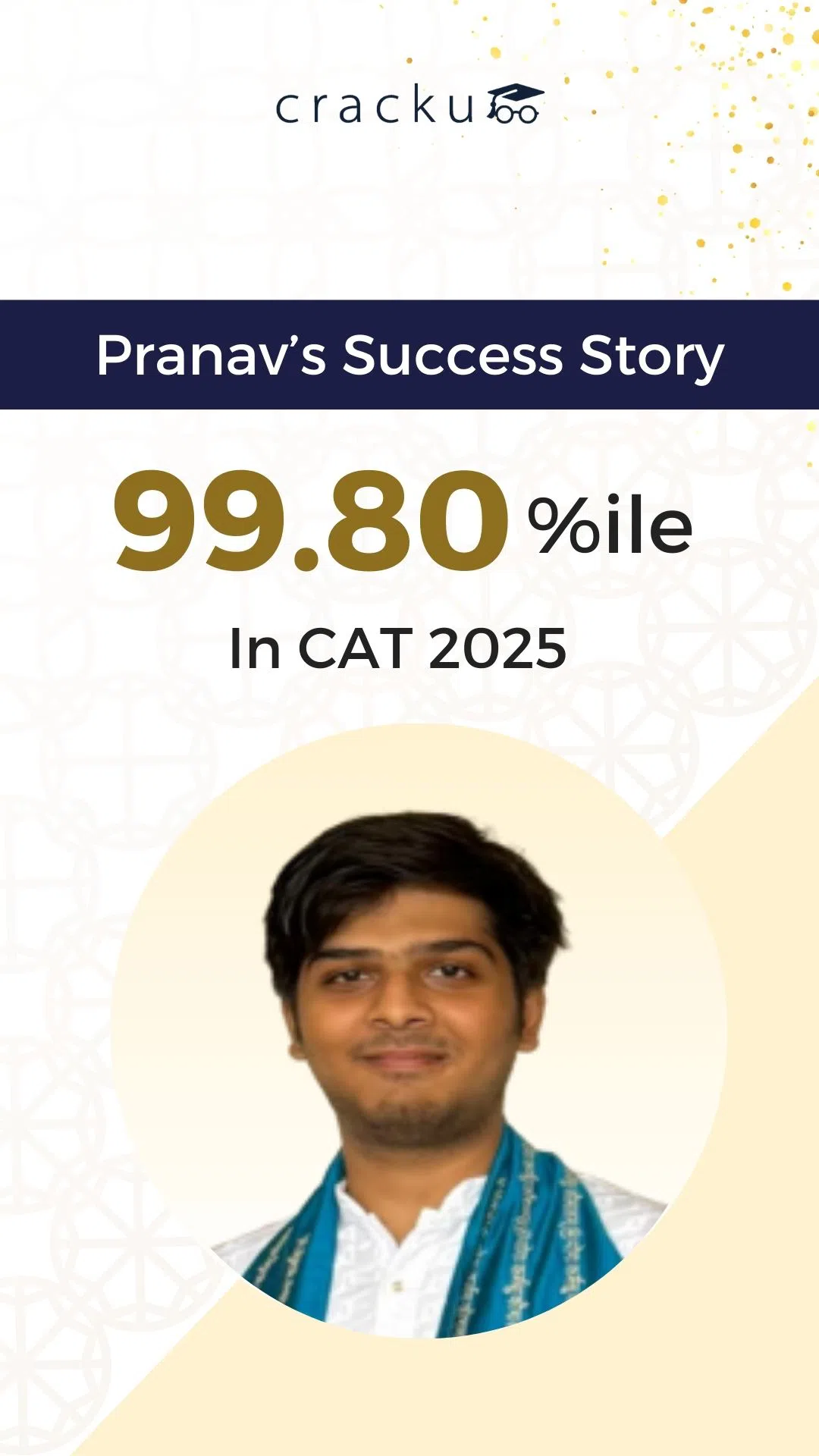 Cracku CAT Topper Testimonial Video