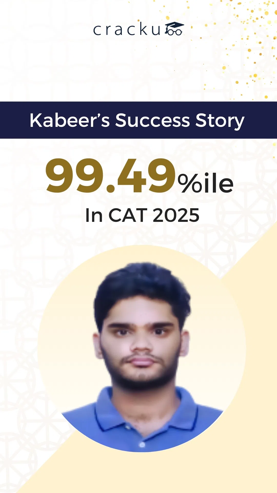 Cracku CAT Topper Testimonial Video
