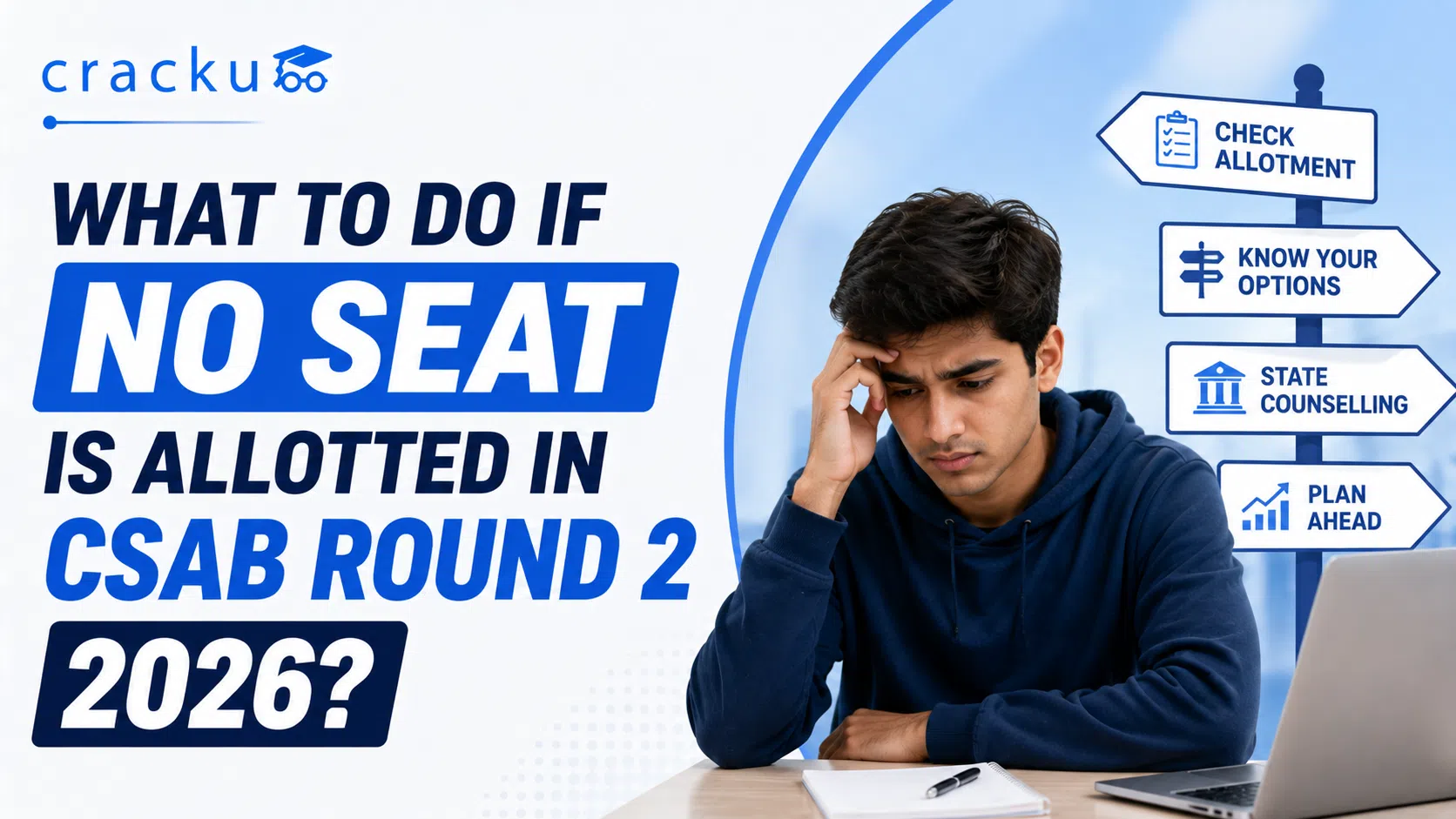 What to Do If No Seat Is Allotted in CSAB Round 2 2026?