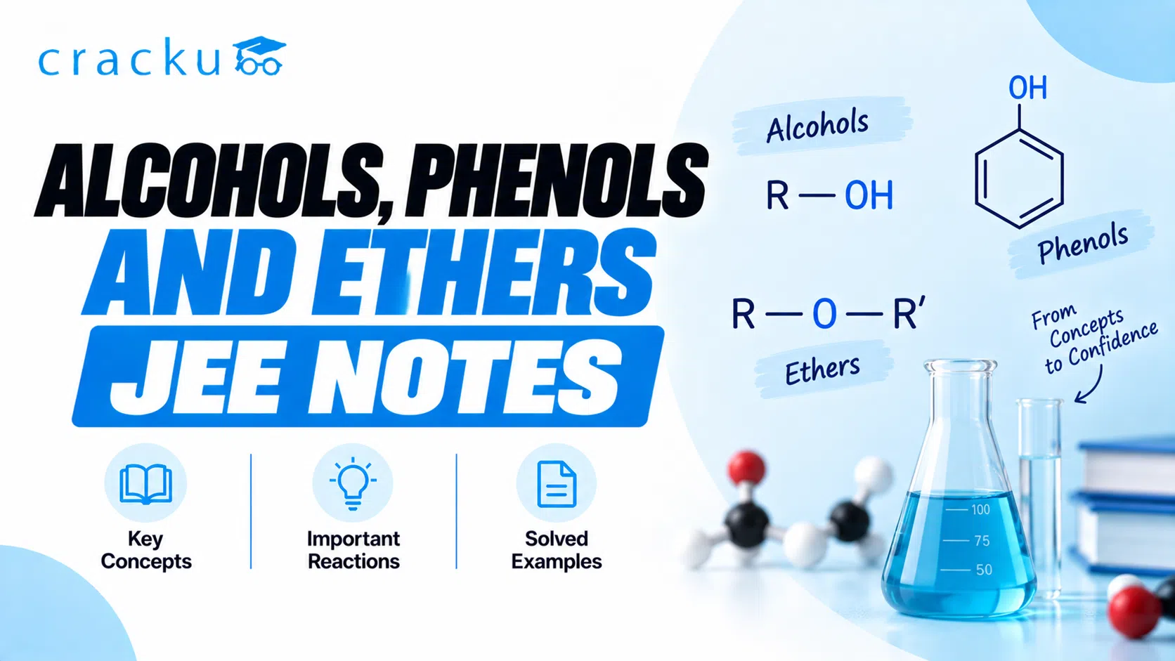 Alcohols, Phenols and Ethers JEE Notes PDF: Download Now