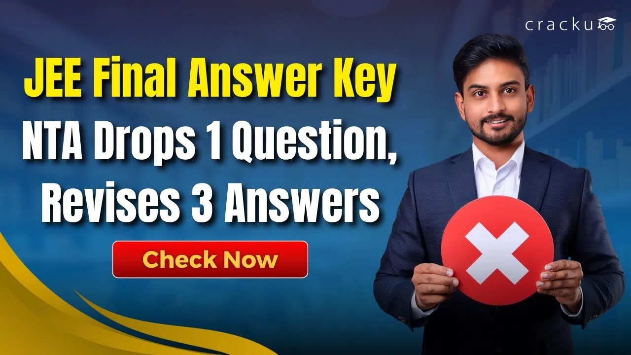 NTA Drops 1 Question, Revises 3 Answers in Final Answer Key