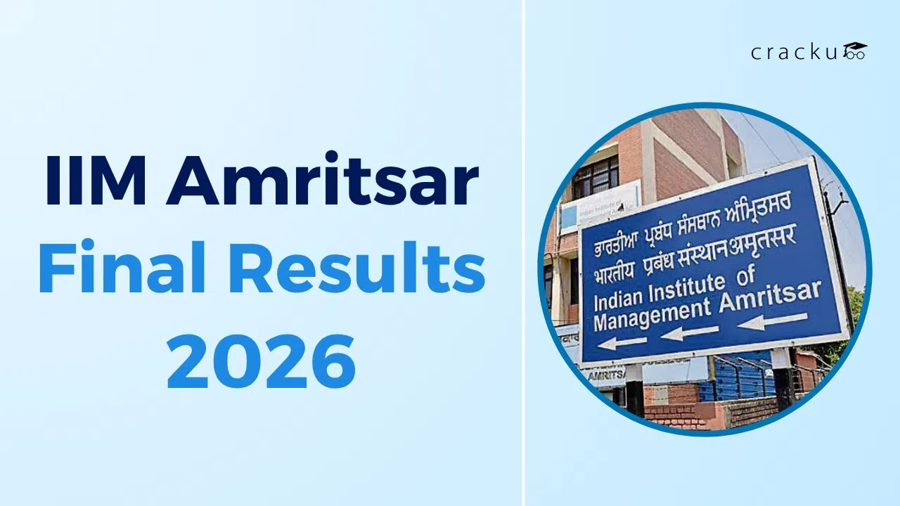 IIM Amritsar Final Result 2026 Out, Merit List, Waitlist Movement image