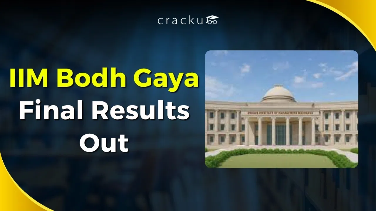 IIM Bodh Gaya Final Result 2026, Merit List, Waitlist Movement image