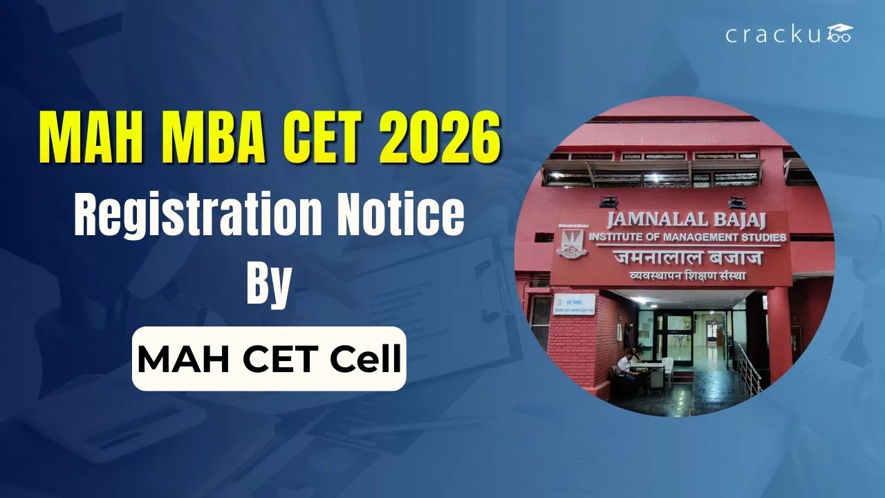 MAH MBA CET 2026 Registration Notice by MAH CET Cell