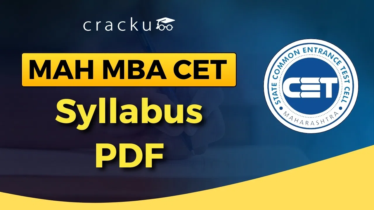 MAH MBA CET Syllabus 2026 PDF, Section-wise Weightage image