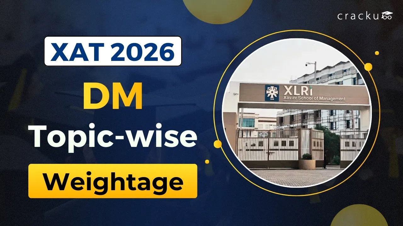 XAT DM Topic-wise Weightage 2026, Frequently Asked Topics image