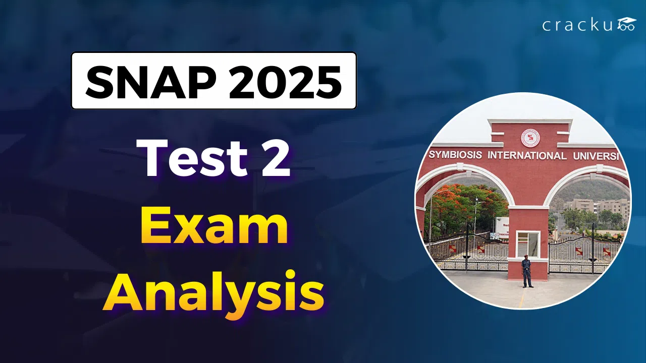 SNAP Test 2 Exam Analysis 2025, Good Attempts, Difficulty Level image