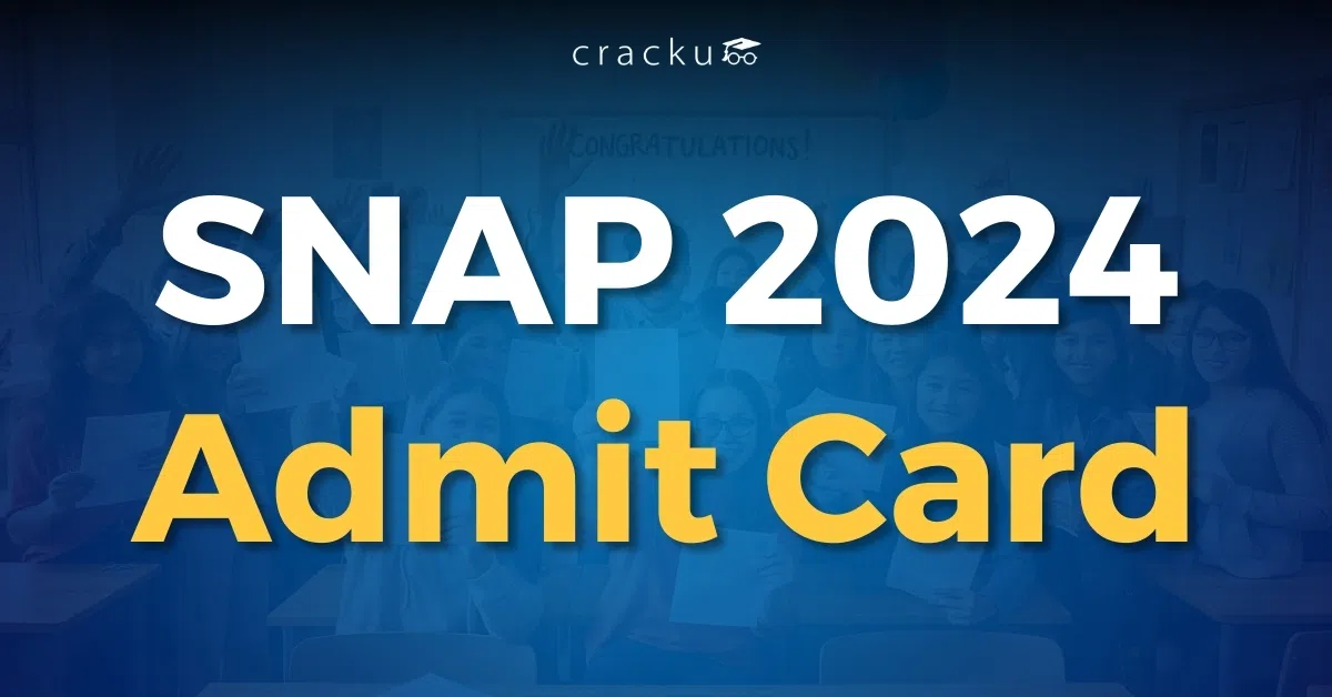 SNAP Admit Card 2024, Download 1, 2  & 3 Tests Admit card image