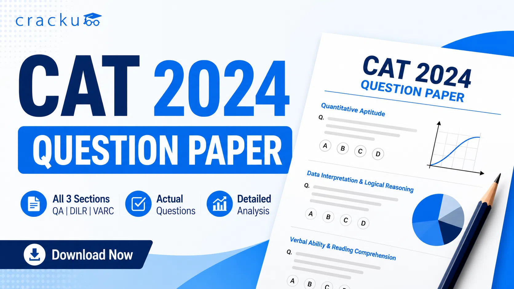 CAT 2024 Question Papers, Download PDF with Video Solutions image