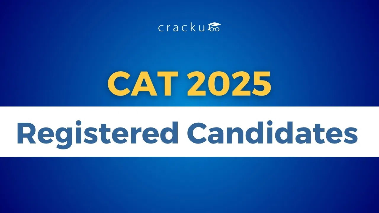 CAT 2025 Registered Candidates, 10% Drop in Registrations