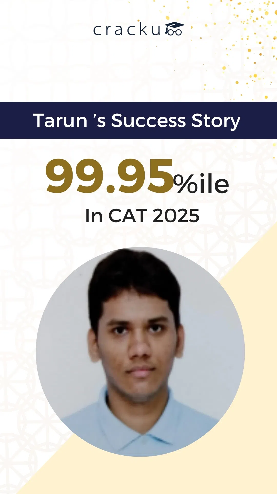 Cracku CAT Topper Testimonial Video