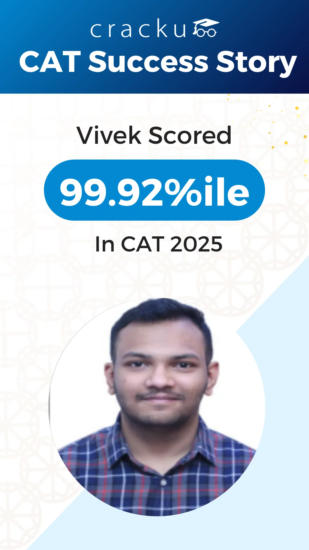 Cracku CAT Topper Testimonial Video