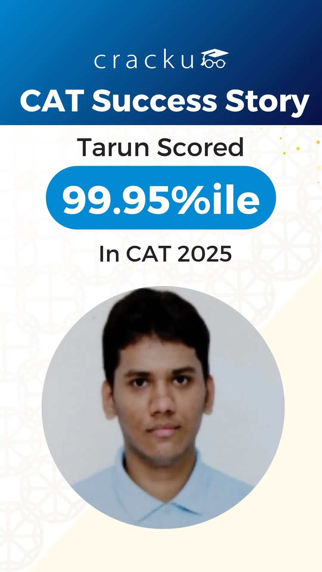 Cracku CAT Topper Testimonial Video