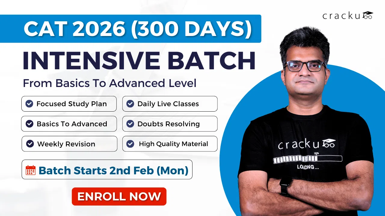 Cracku’s 300-Day CAT 2026 Batch Starts This Monday