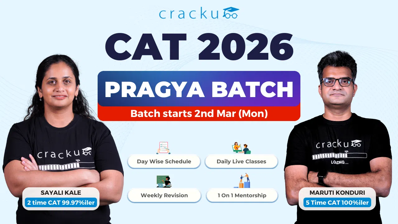 Cracku's CAT 2026 Pragya Batch, Details, Reviews, Schedule