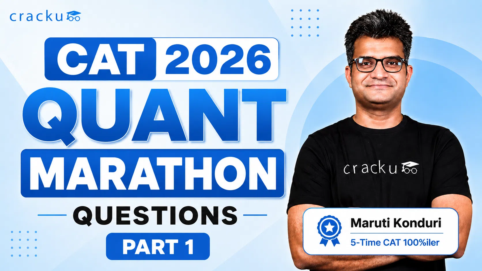 CAT Quant Marathon Questions 2026 PDF with Video Solutions