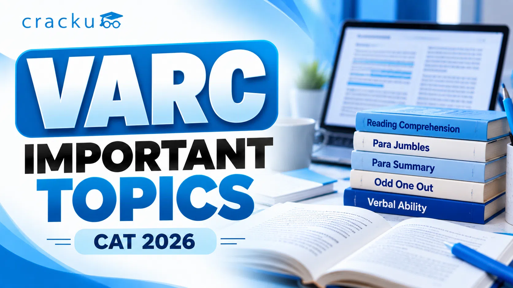 VARC Important Topics for CAT 2026: Topic-Wise Weightage