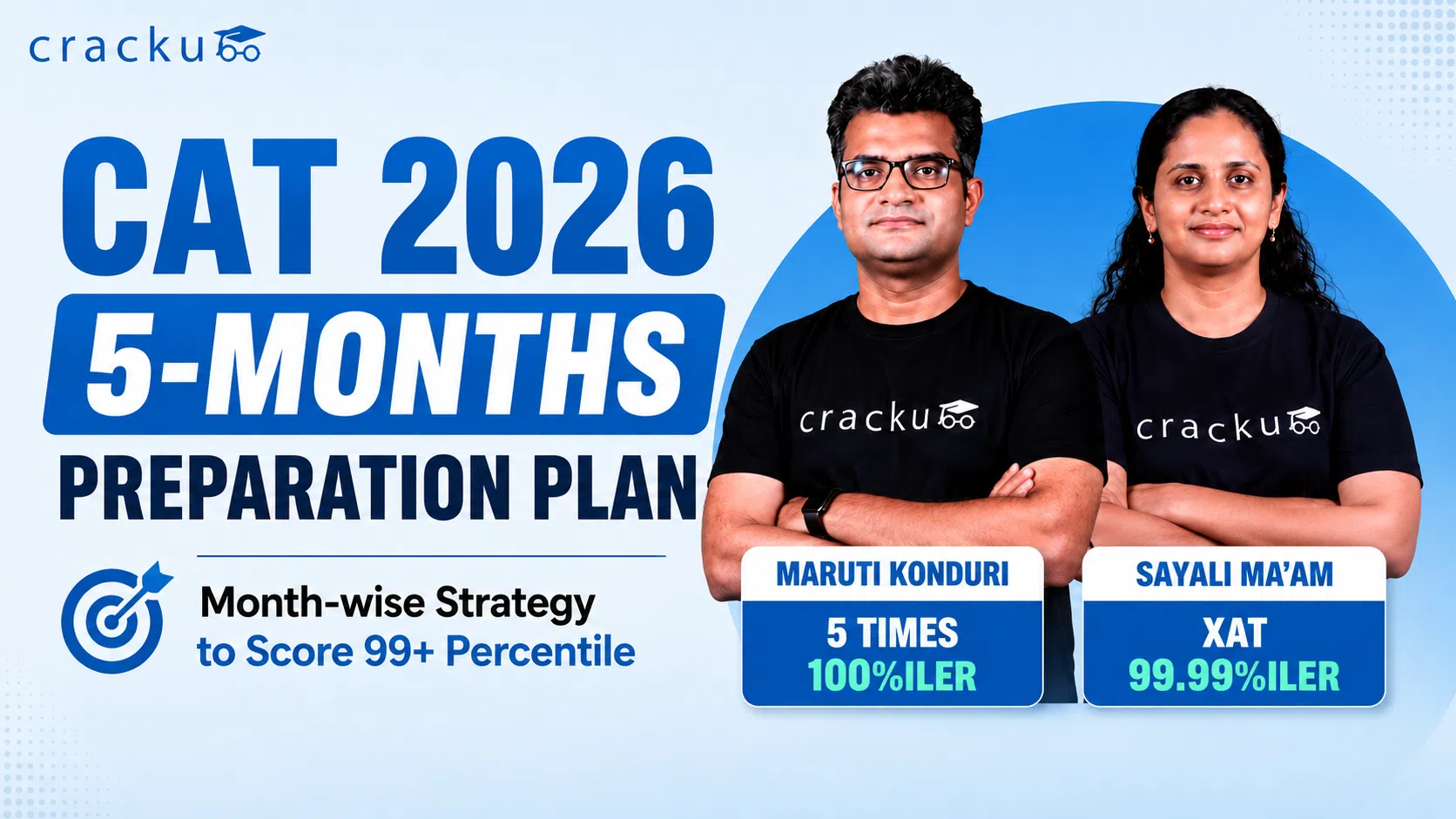 CAT 2026 5 Months Preparation Plan, Section-wise Strategy