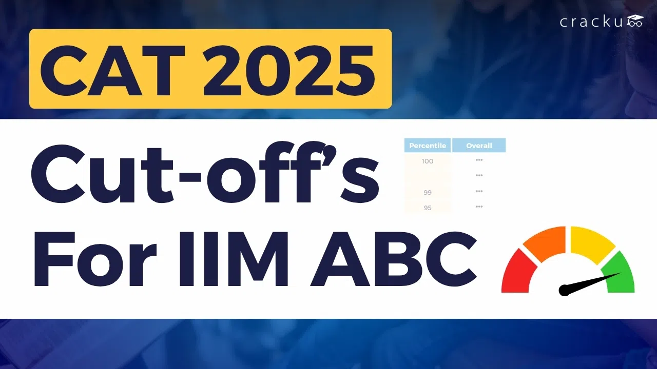 CAT 2025 Cut Off for IIM ABC, Category-wise Cut off Analysis