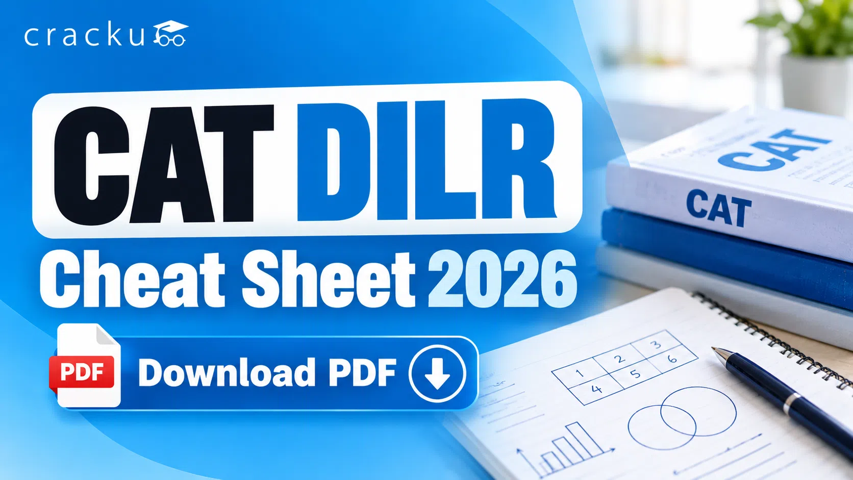 CAT DILR Cheat Sheet 2026 PDF, Important Topics, Formulas